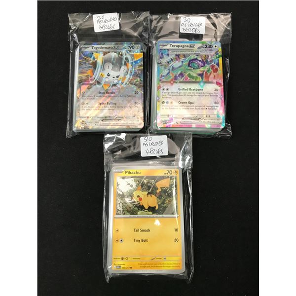 LOT OF 90 POKEMON TCG ASCENDED HEROES TRADING CARDS