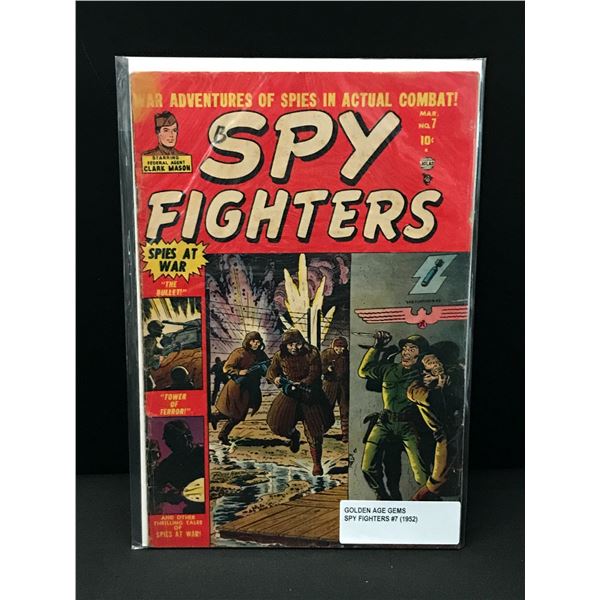 SPY FIGHTERS #7 (1952) - ATLAS COMICS