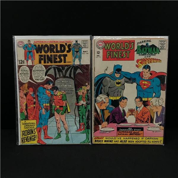 LOT OF 2 WORLD'S FINEST COMICS - DC COMICS
