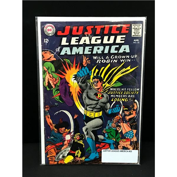 JUSTICE LEAGUE OF AMERICA #55 - DC COMICS