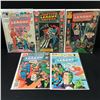 Image 1 : LOT OF 5 JUSTICE LEAGUE OF AMERICA COMICS - DC COMICS