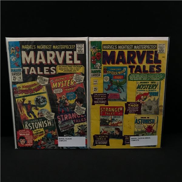 LOT OF 2 MARVEL TALES COMICS #4 - #5 - MARVEL COMICS