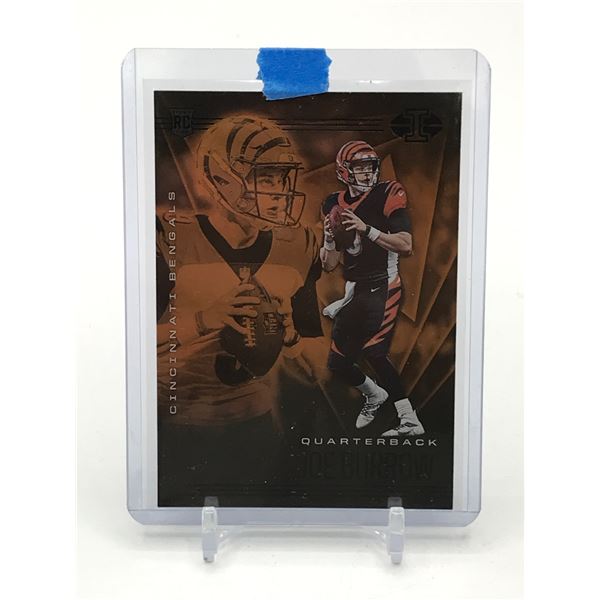 2020 PANINI ILLUSIONS FOOTBALL JOE BURROW ROOKIE CARD