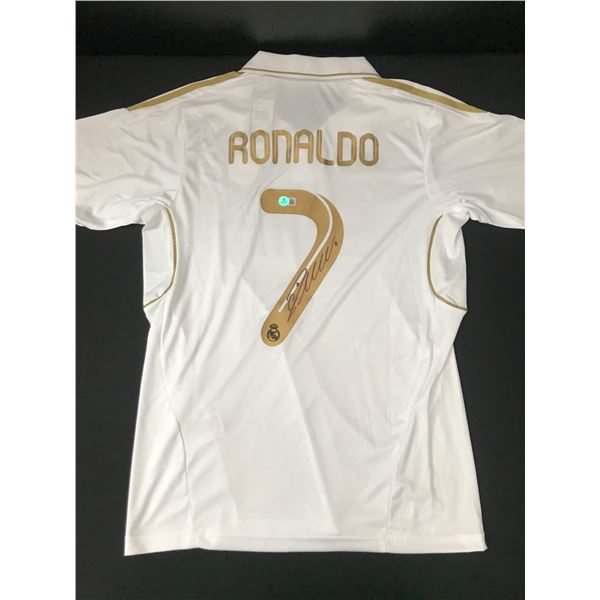CRISTIANO RONALDO SIGNED REAL MADRID JERSEY - BECKETT COA