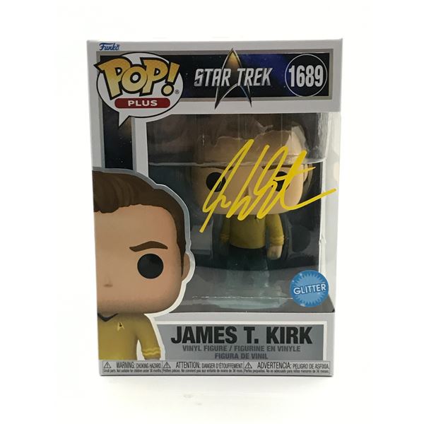 WILLIAM SHATNER SIGNED CAPTAIN KIRK STAR TREK FUNKO POP - WWOC COA
