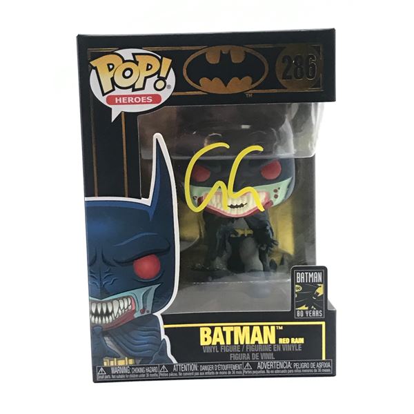 GEORGE CLOONEY SIGNED BATHAM FUNKO POP - HOLLYWOOD COA