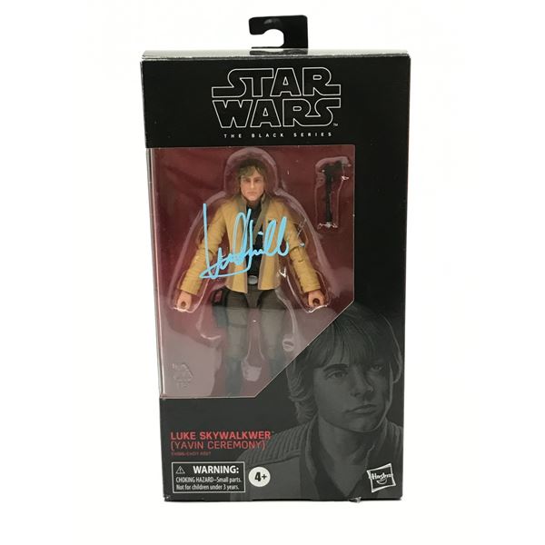 MARK HAMILL SIGNED LUKE SKYWALKER ACTION FIGURE - WWOC COA
