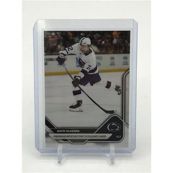 TOPPS GAVIN MCKENNA PENN STATE HOCKEY TRADING CARD