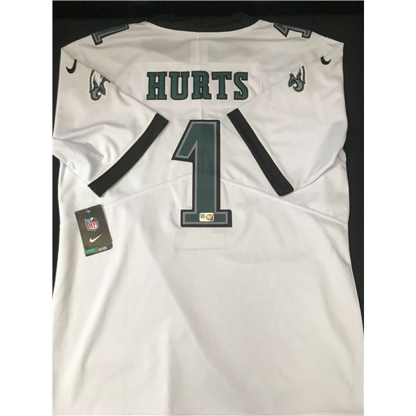 JALEN HURTS SIGNED PHILADELPHIA EAGLES CUSTOM JERSEY - ELITE COA