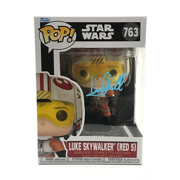 MARK HAMILL SIGNED LUKE SKYWALKER STAR WARS FUNKO POP - WWOC COA