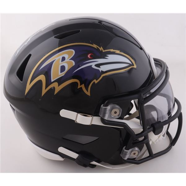 DERRICK HENRY SIGNED BALTIMORE RAVENS MINI HELMET - BECKETT COA