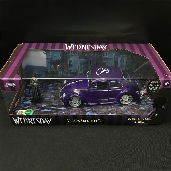 CHRISTINA RICCI SIGNED WEDNESDAY VOLKSWAGON BEETLE - WWOC COA