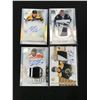 Image 1 : LOT OF 4 HOCKEY TRADING CARDS - INCLUDING SIGNED AND PATCH