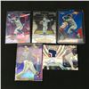 Image 1 : LOT OF 5 BASEBALL TRADING CARDS - INCLUDING BO BICHETTE ROOKIE