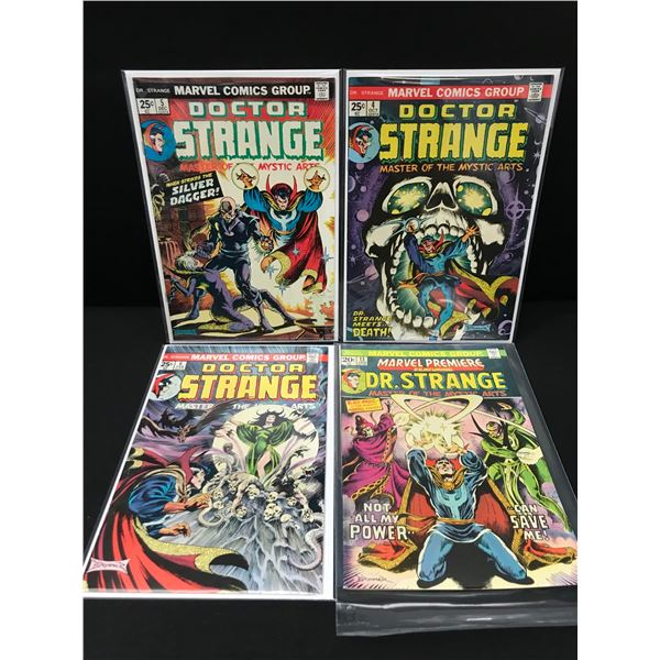 LOT OF 4 DOCTOR STRANGE COMICS - MARVEL COMICS