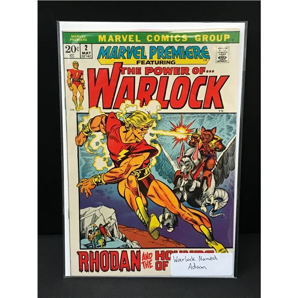 MARVEL PREMIERE FEATURING THE POWER OF THE WARLOCK #2 (WARLOCK NAMED ADAM)  - MARVEL COMICS