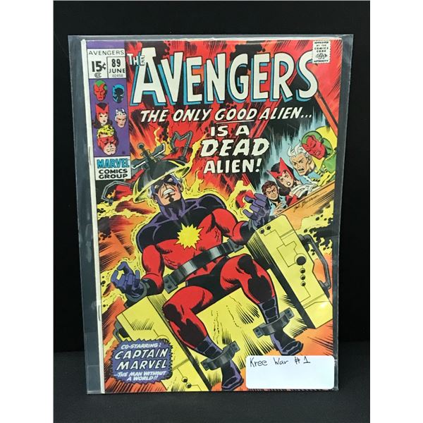 THE AVENGERS #89 (KREE WAR #1) - MARVEL COMICS