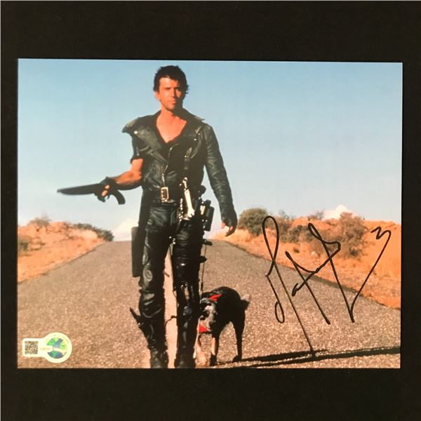 MEL GIBSON SIGNED MAD MAX 8X10 - WWOC COA