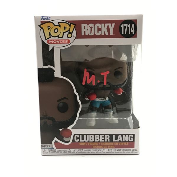 MR.T SIGNED CLUBBER LANG FUNKO POP - WWOC COA
