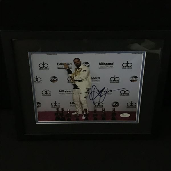 DRAKE SIGNED AND CUSTOM FRAMED 8X10 - JSA COA