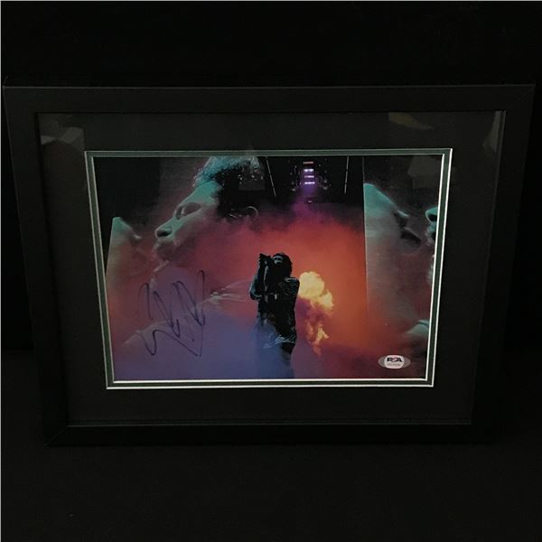 POST MALONE SIGNED AND CUSTOM FRAMED 8 X 10 (PSA COA)