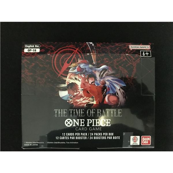 ONE PIECE OP16 TIME OF BATTLE 24 SEALED PACKS