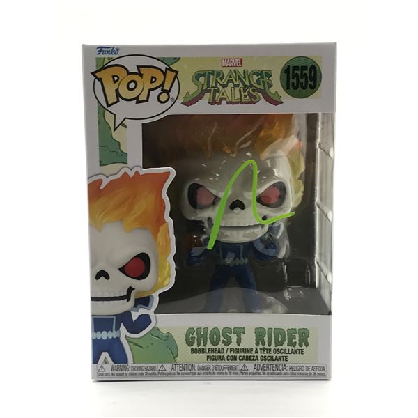 NICHOLAS CAGE SIGNED GHOST RIDER FUNKO POP - HOLLYWOOD COA