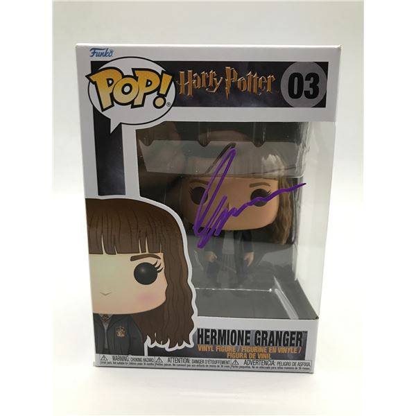 EMMA WATSON SIGNED HERMIONE GRANGER HARRY POTTER FUNKO POP - HOLLYWOOD COA