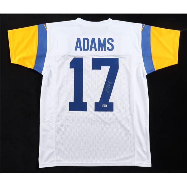 DAVANTE ADAMS SIGNED FOOTBALL JERSEY - BECKETT COA