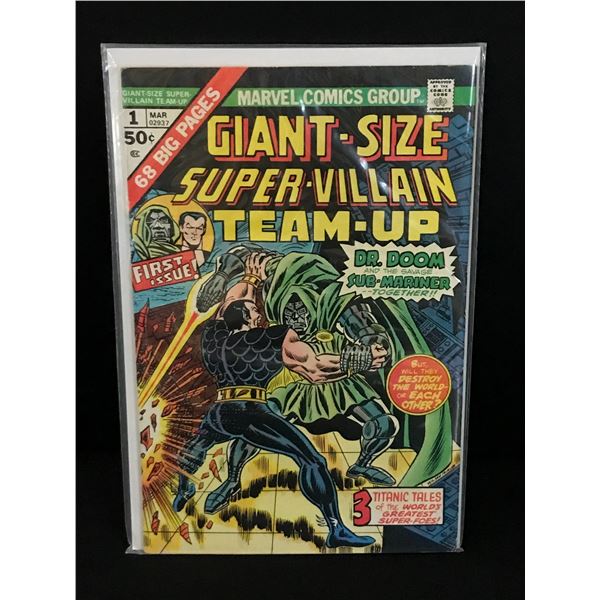 GIANT SIZED SUPER VILLAIN TEAM UP #1 - MARVEL COMICS