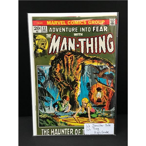 AVDENTURE INTO FEAR WITH THE MAN-THING #11 1ST JENNIFER KALE - MARVEL COMICS