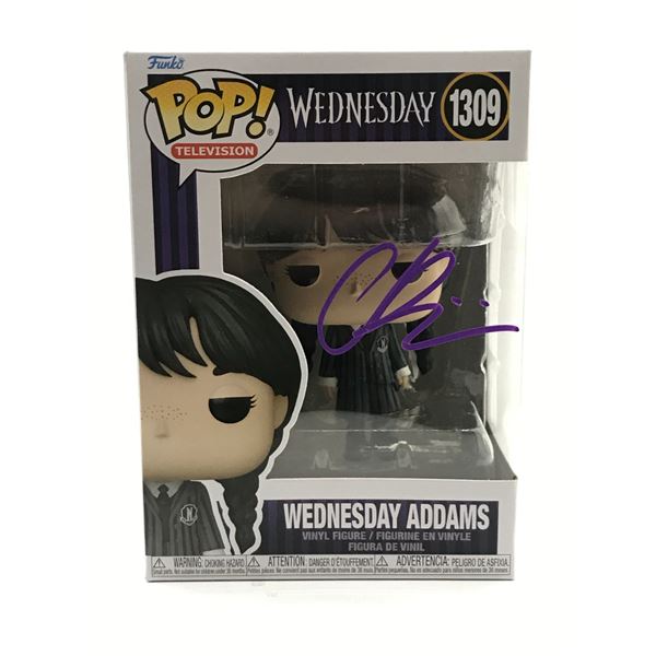 CHRISTINA RICCI SIGNED WEDNESDAY ADDAMS FUNKO POP - WWOC COA