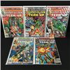 Image 1 : LOT OF 5 SUPER VILLAIN TEAM UP COMICS - MARVEL COMICS