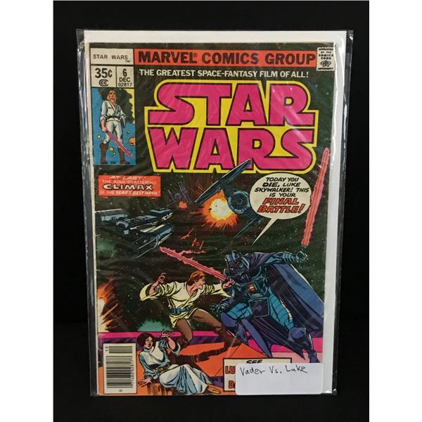 STAR WARS #6 - MARVEL COMICS