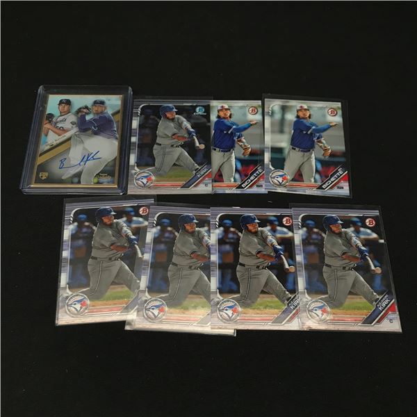 ALEJANDRO KIRK AND BO BICHETTE ROOKIE CARD LOT