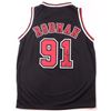 Image 1 : DENNIS RODMAN SIGNED CHICAGO BULLS BASKETBALL JERSEY - KB COA