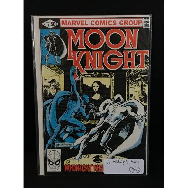MOON KNIGHT #3 1ST MIDNIGHT MAN - MARVEL COMICS