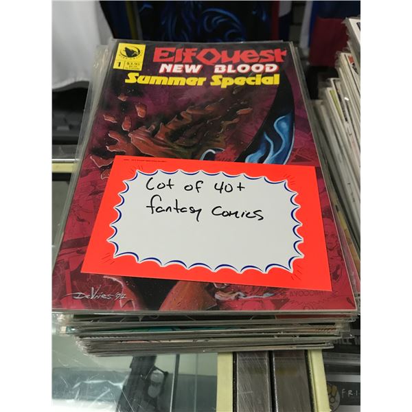 LOT OF 40+ FANTASY COMICS