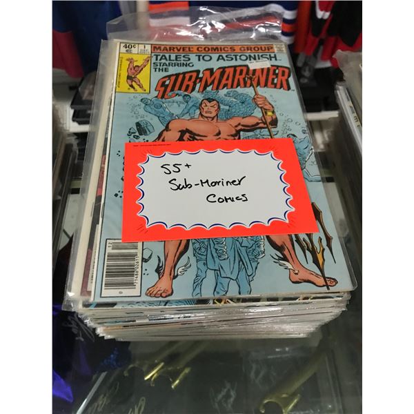55+ SUB-MARINER COMICS - MARVEL COMICS