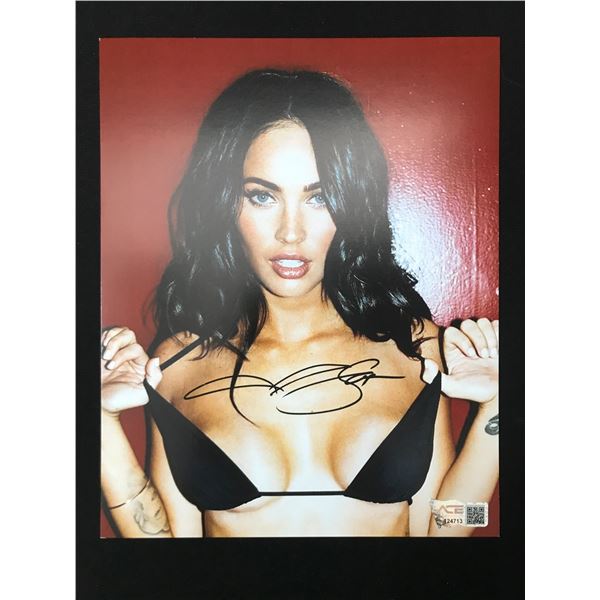 MEGAN FOX SIGNED 8X10 - ACE COA