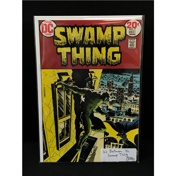 SWAMP THING #7 1ST BATMAN VS SWAMP THING - MARVEL COMICS