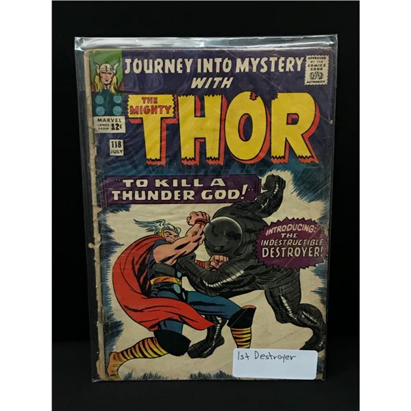 JOURNEY INTO MYSTERY WITH THE MIGHTY THOR #118 1ST DESTROYER - MARVEL COMICS