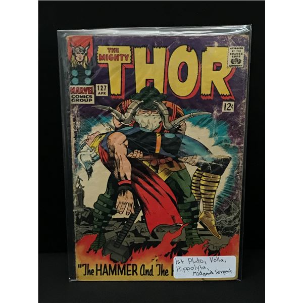 THE MIGHTY THOR #127 SEVERAL 1ST APPS - MARVEL COMICS