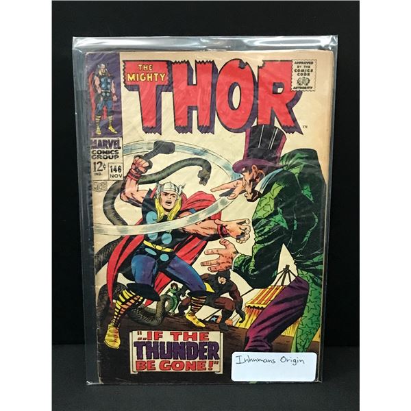 THE MIGHTY THOR #146 INHUMANS ORIGIN - MARVEL COMICS