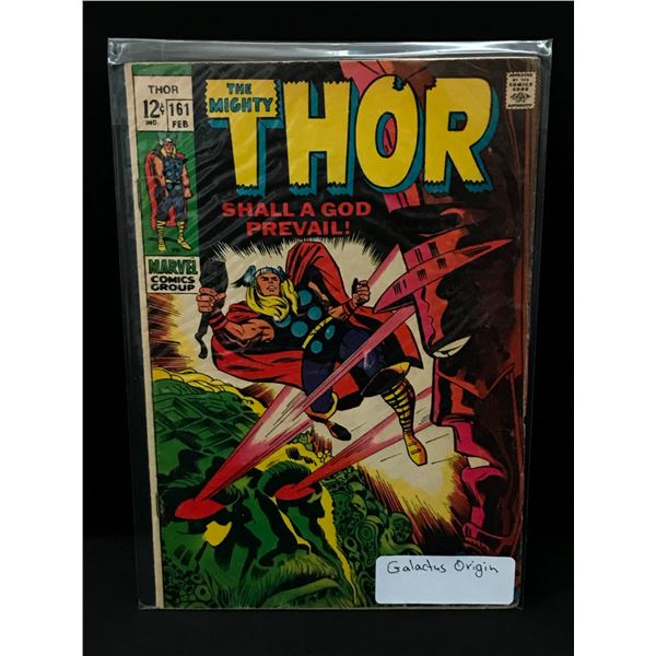 THE MIGHTY THOR #161 GALACTUS ORIGIN - MARVEL COMICS