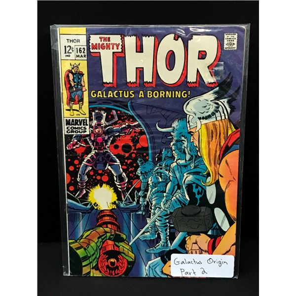THE MIGHTY THOR #162 GALACTUS ORIGIN PART 2 - MARVEL COMICS