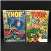 Image 1 : LOT OF 2 MIGHTY THOR COMICS #184 - #185 - MARVEL COMICS