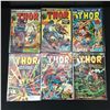 Image 1 : LOT OF 6 MIGHTY THOR COMICS - MARVEL COMICS