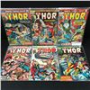 Image 1 : LOT OF 6 MIGHTY THOR COMICS #217- #222 - MARVEL COMICS