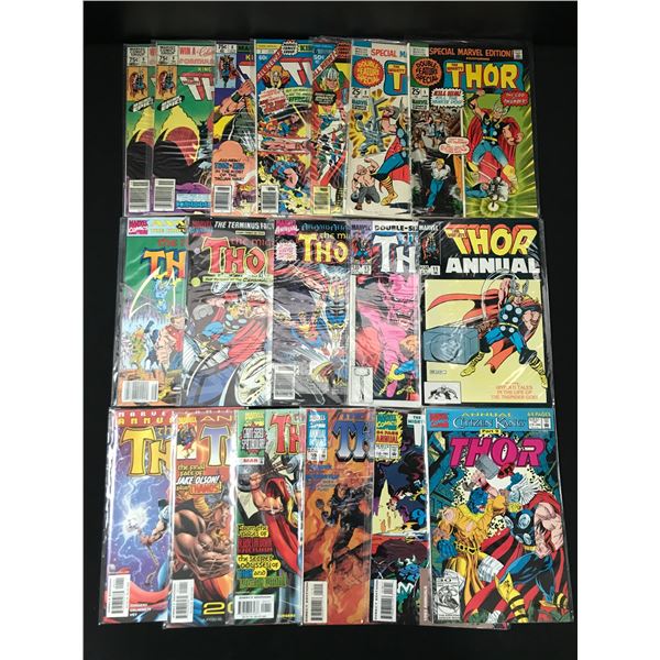 LOT OF THOR COMICS - MARVEL COMICS